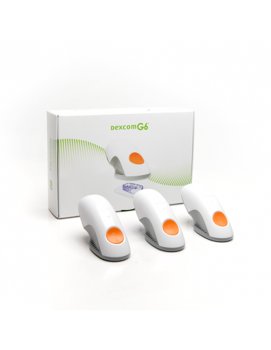 Sensor Dexcom G6 (3 sensores)