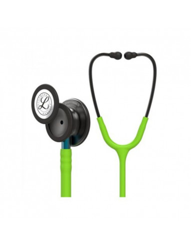 Littmann Classic III Stethoscoop 5875 Limoengroen Black Edition - Blauw 2de kans