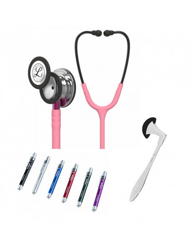 Pudełko studenckie Littmann Classic III 5962 Perłowy róż o wysokim połysku