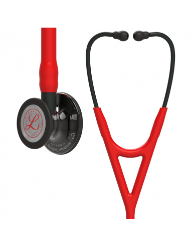 kupi, naroči, Littmann Cardiology IV Stethoscoop 6182 Limited Edition Rood, , druk, voor, door, zijde, membraan, cardiology