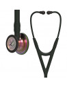 Стетоскоп Littmann Cardiology IV, черная трубка и оголовье, акустическая головка радужная, 69 см, 6165