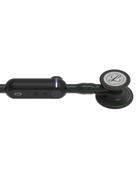 3M Littmann Core Digital Stethoscope 8490 Black Chestpiece