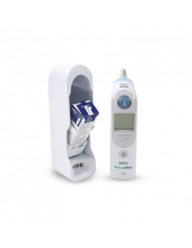 ▷ Braun ThermoScan 6 Kontakt-Thermometer Weiß Ohr Tasten