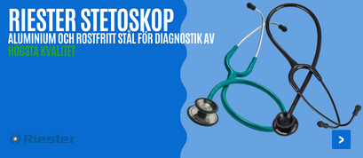Vill du köpa ett riester-stetoskop? Stetoskop för vuxen, barn & baby. Professionellt stetoskop från Riester för varje läkare, läkarstudent