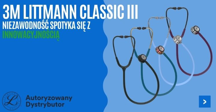 Chcesz kupić Littmann Classic III? Dostępny z magazynu we wszystkich kolorach stetoskopu 3M Littmann Classic III. Autoryzowany dealer i sprzedawca 3M.